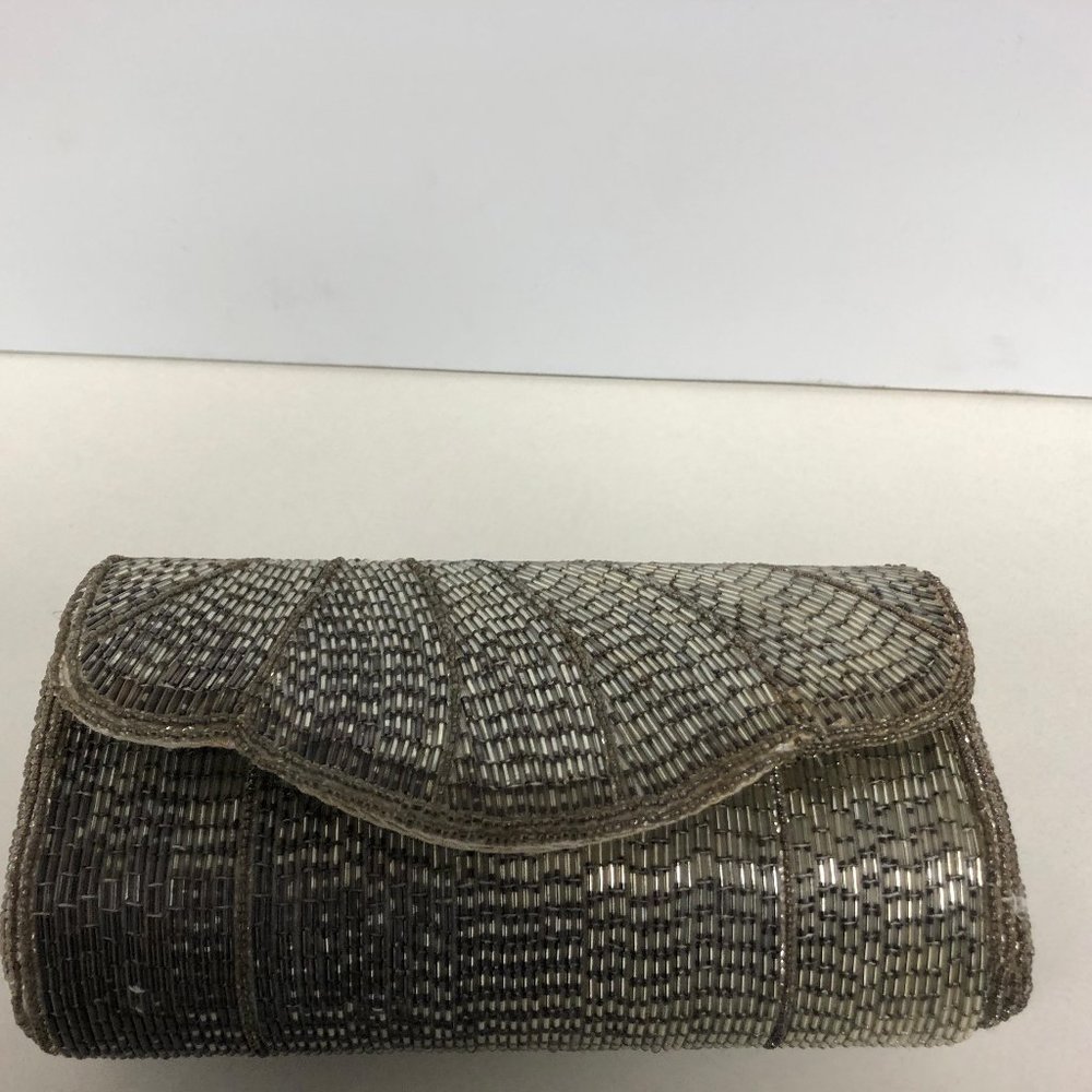 Carlo Fellini clamshell clutch purse